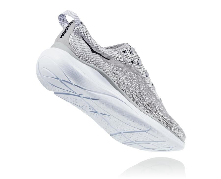 Tenis Hoka One One Feminino Cinzentas - Hupana Flow - 180-SXDVAU